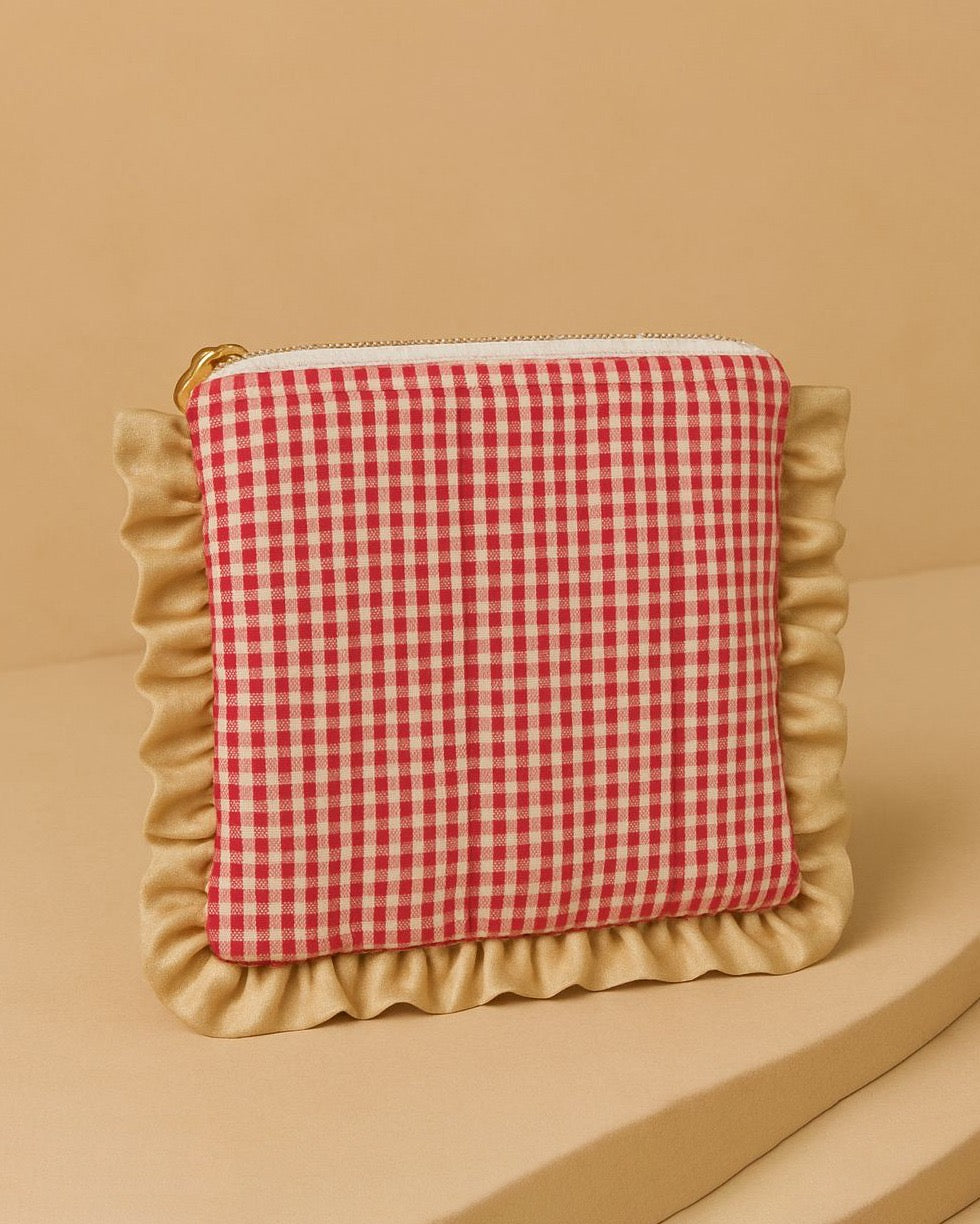 RUSTIC GLIMMER laptop sleeve/organiser