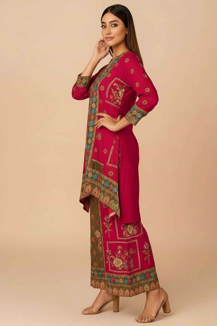GLOWTALE ethnic party wear coord set for women
